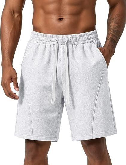 Light Grey Men'S Shorts image 1